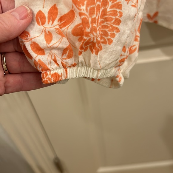 Gibson Look coral floral shirt NWT - Picture 5 of 7